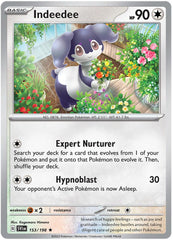 Indeedee (153/198) (Theme Deck Exclusive) [Scarlet & Violet: Base Set] | Tables and Towers