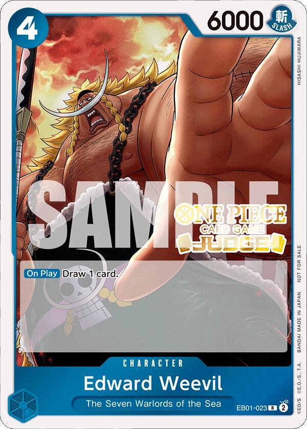 Edward Weevil (Judge Pack Vol. 4) [One Piece Promotion Cards] | Tables and Towers