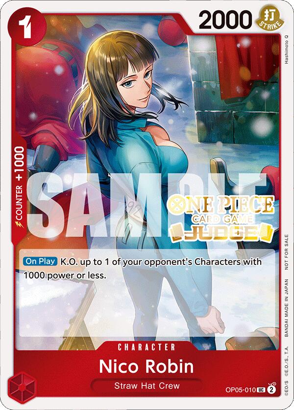 Nico Robin (Judge Pack Vol. 4) [One Piece Promotion Cards] | Tables and Towers