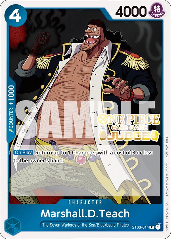 Marshall.D.Teach (Judge Pack Vol. 4) [One Piece Promotion Cards] | Tables and Towers