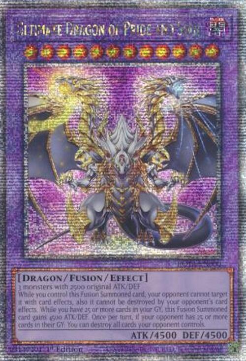 Ultimate Dragon of Pride and Soul [ROTA-EN000] Quarter Century Secret Rare | Tables and Towers