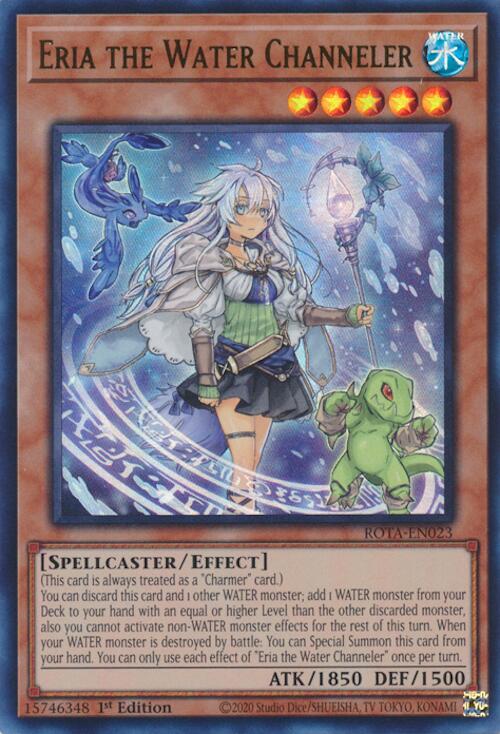 Eria the Water Channeler [ROTA-EN023] Ultra Rare | Tables and Towers