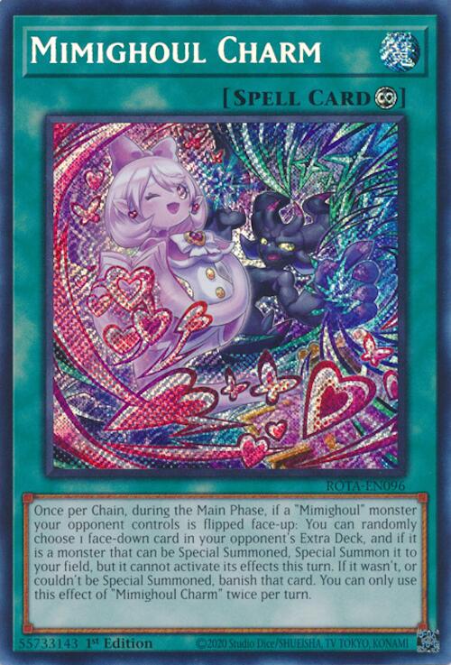 Mimighoul Charm [ROTA-EN096] Secret Rare | Tables and Towers