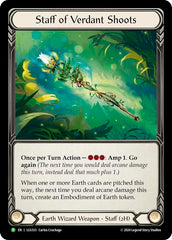 Staff of Verdant Shoots - LGS333 [LGS333] (Promo)  Rainbow Foil | Tables and Towers