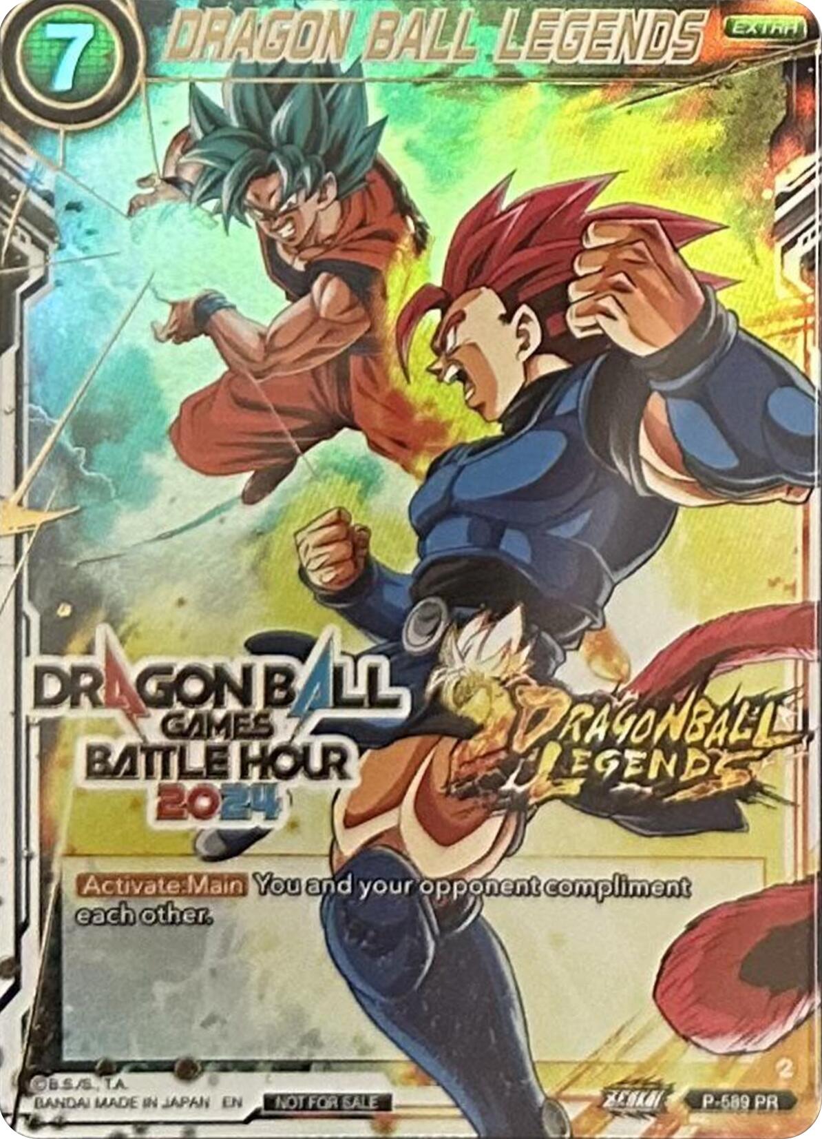 DRAGON BALL LEGENDS (Dragon Ball Games Battle Hour 2024 Promo Card Set) (P-589) [Promotion Cards] | Tables and Towers