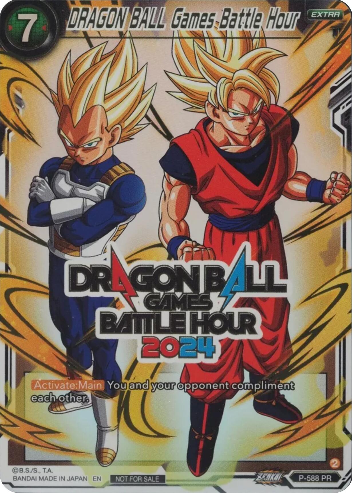 DRAGON BALL Games Battle Hour (Dragon Ball Games Battle Hour 2024 Promo Card Set) (P-588) [Promotion Cards] | Tables and Towers