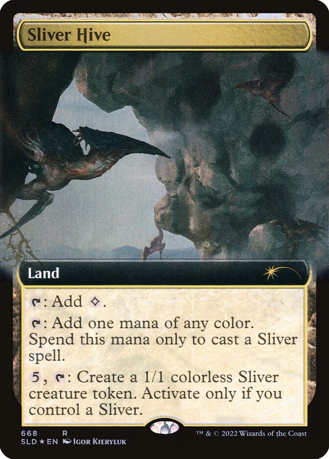 Sliver Hive (Extended Art) [Secret Lair Drop Promos] | Tables and Towers