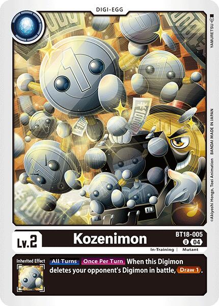 Kozenimon [BT18-005] [Release Special Booster 2.0] | Tables and Towers