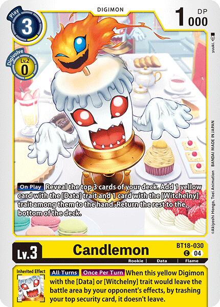 Candlemon [BT18-030] [Release Special Booster 2.0] | Tables and Towers