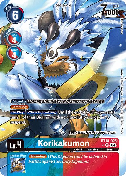 Korikakumon [BT18-025] (Alternate Art) [Release Special Booster 2.0] | Tables and Towers