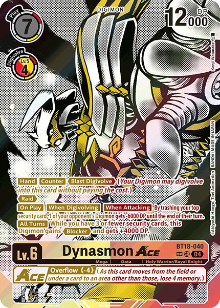 Dynasmon ACE [BT18-040] (Textured) [Release Special Booster 2.0] | Tables and Towers