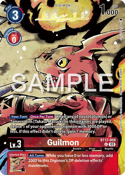 Guilmon [BT17-008] (Signed) [Release Special Booster 2.0] | Tables and Towers