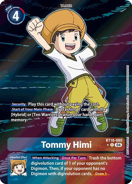 Tommy Himi [BT18-089] (Release Special Booster 2.0: Box Promotion Pack) [Release Special Booster 2.0] | Tables and Towers