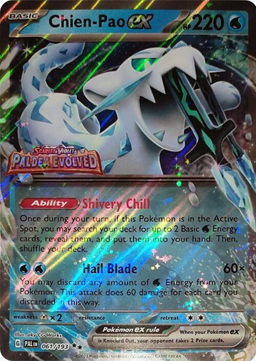 Chien-Pao ex (061/193) (Jumbo) [Scarlet & Violet: Paldea Evolved] | Tables and Towers