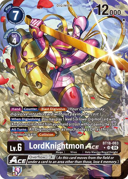 LordKnightmon ACE [BT18-083] (Alternate Art) [Release Special Booster 2.0] | Tables and Towers