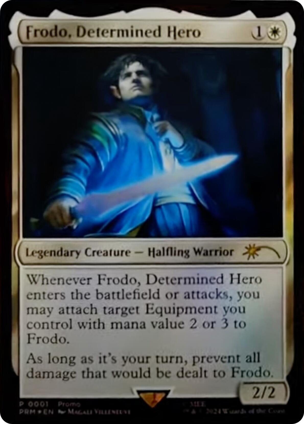 Frodo, Determined Hero [Resale Promos] | Tables and Towers