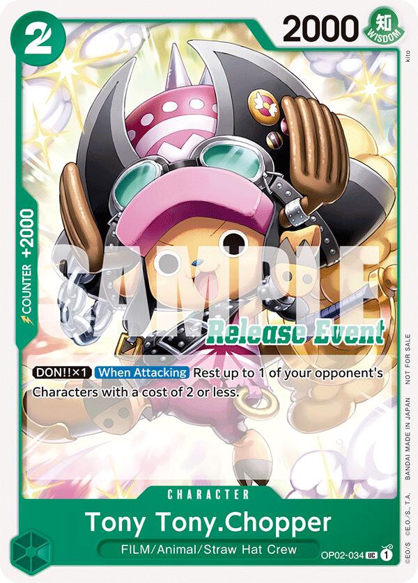 Tony Tony.Chopper (ST15 - ST20 Release Event Pack) [One Piece Promotion Cards] | Tables and Towers