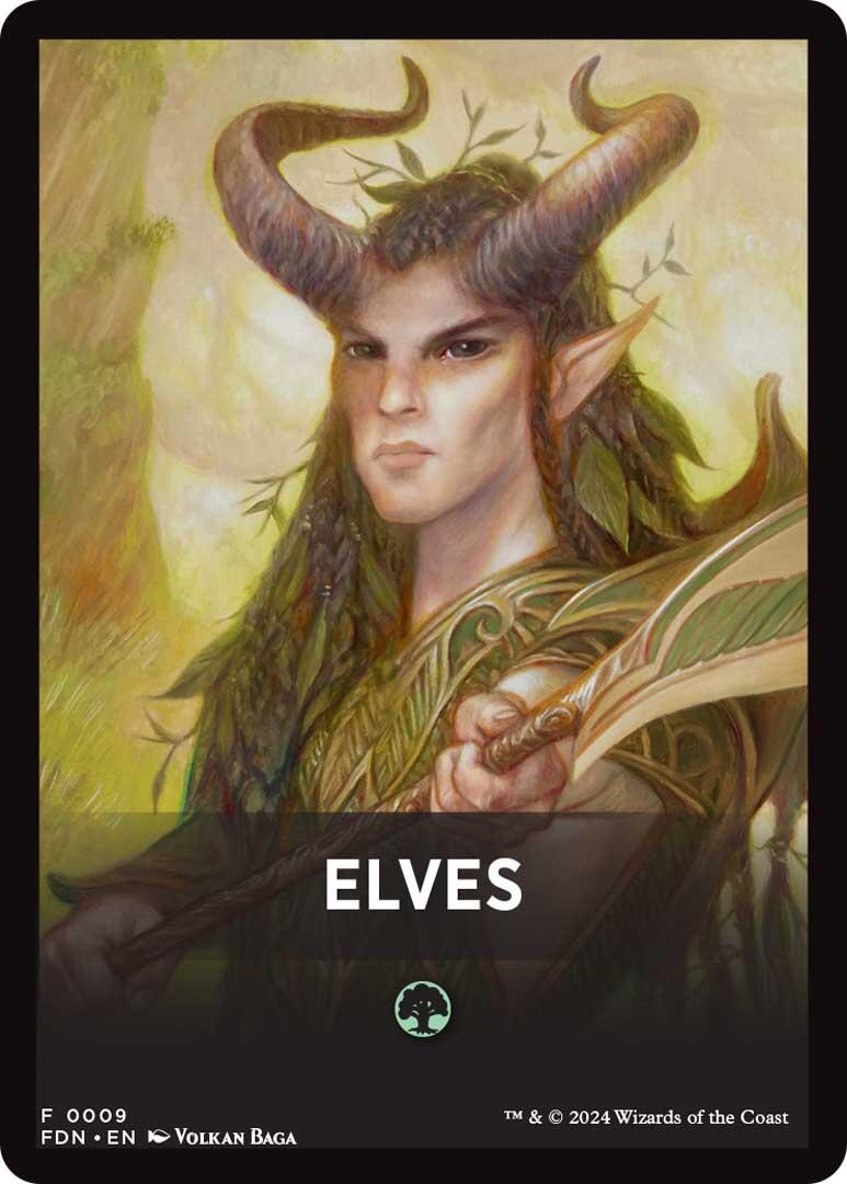 Elves Theme Card [Foundations] | Tables and Towers