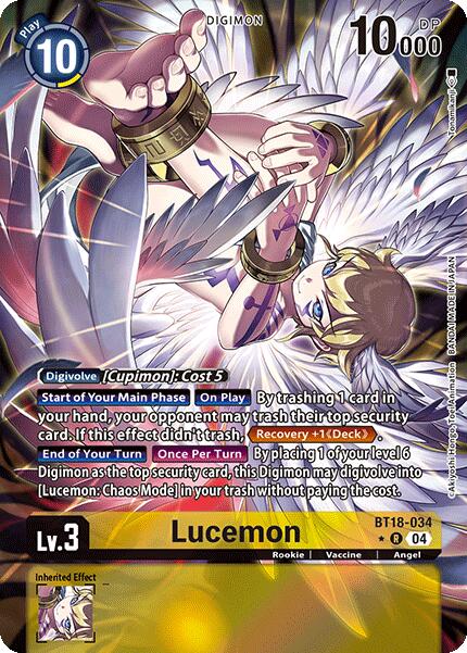 Lucemon [BT18-034] (Alternate Art) [Release Special Booster 2.0] | Tables and Towers