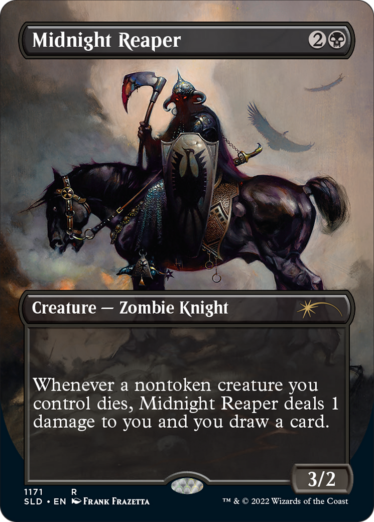 Midnight Reaper (Borderless) [Secret Lair Drop Series] | Tables and Towers