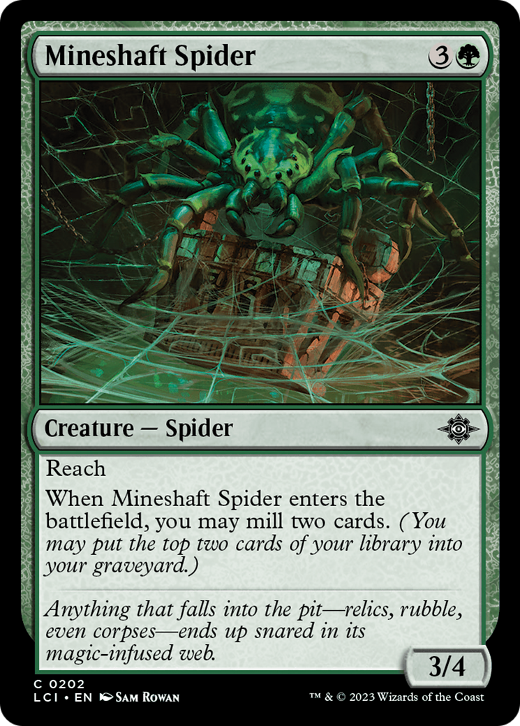 Mineshaft Spider [The Lost Caverns of Ixalan] | Tables and Towers