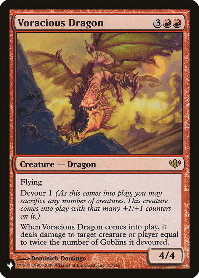 Voracious Dragon [The List] | Tables and Towers