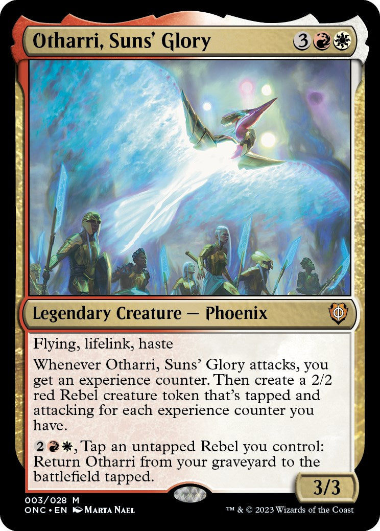 Otharri, Suns' Glory [Phyrexia: All Will Be One Commander] | Tables and Towers