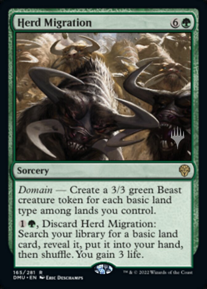 Herd Migration (Promo Pack) [Dominaria United Promos] | Tables and Towers