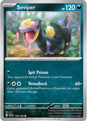 Seviper (128/198) [Scarlet & Violet: Base Set] | Tables and Towers