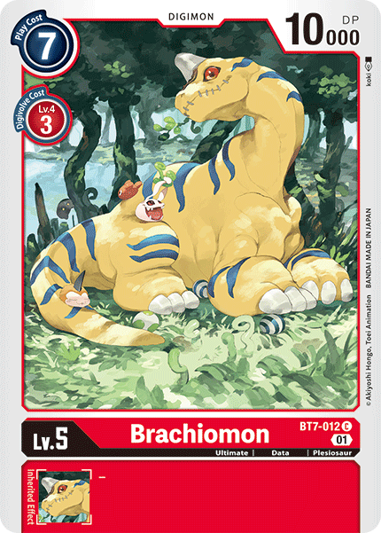 Brachiomon [BT7-012] [Next Adventure] | Tables and Towers