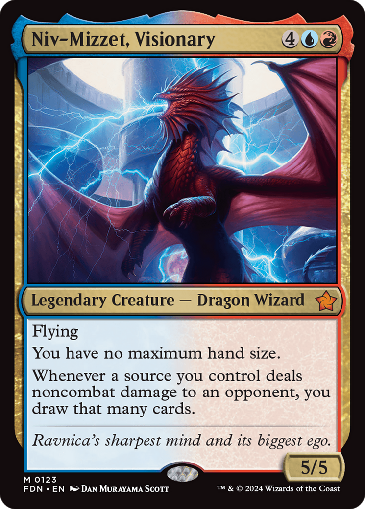 Niv-Mizzet, Visionary [Foundations] | Tables and Towers