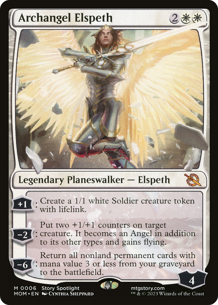 Archangel Elspeth [March of the Machine] | Tables and Towers