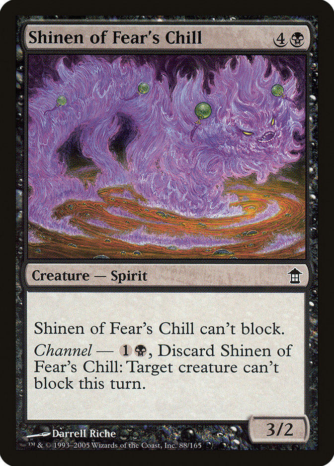 Shinen of Fear's Chill [Saviors of Kamigawa] | Tables and Towers