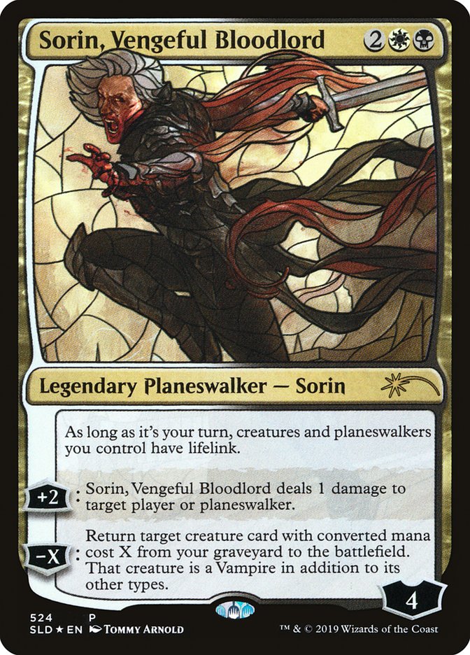 Sorin, Vengeful Bloodlord (Stained Glass) [Secret Lair Drop Promos] | Tables and Towers