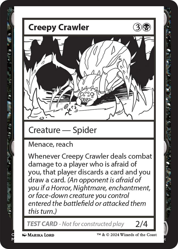 Creepy Crawler [Mystery Booster 2 Playtest Cards] | Tables and Towers