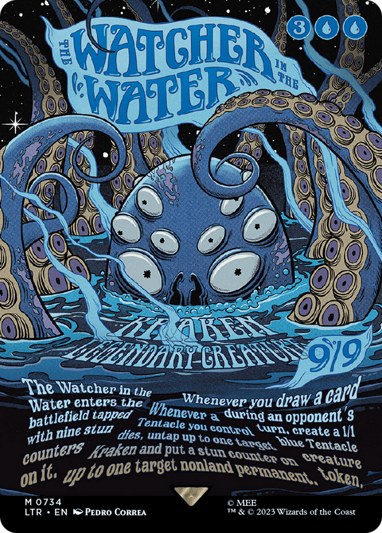 The Watcher in the Water (Borderless Poster) [The Lord of the Rings: Tales of Middle-Earth] | Tables and Towers