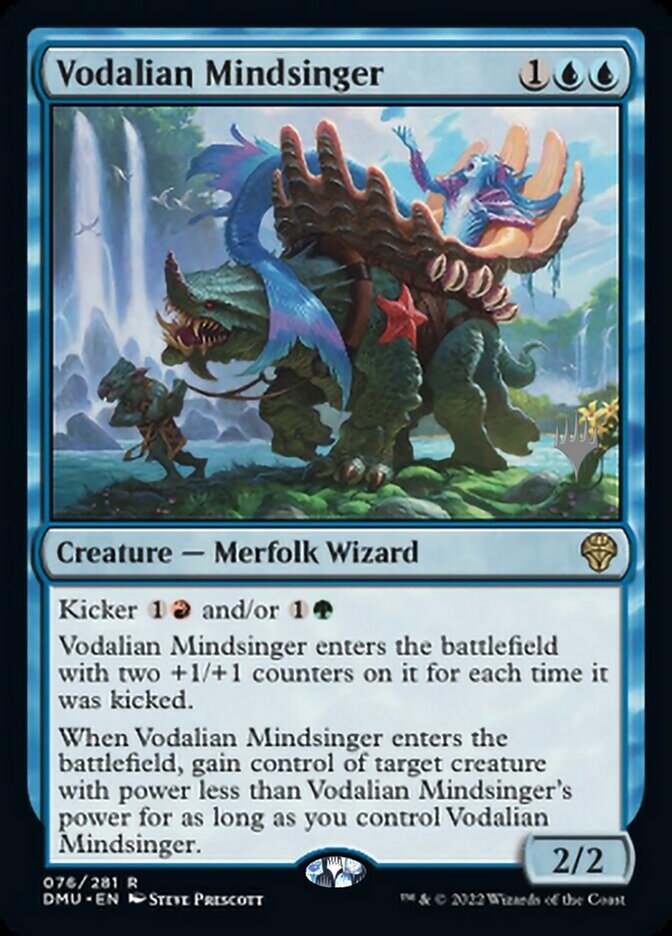 Vodalian Mindsinger (Promo Pack) [Dominaria United Promos] | Tables and Towers