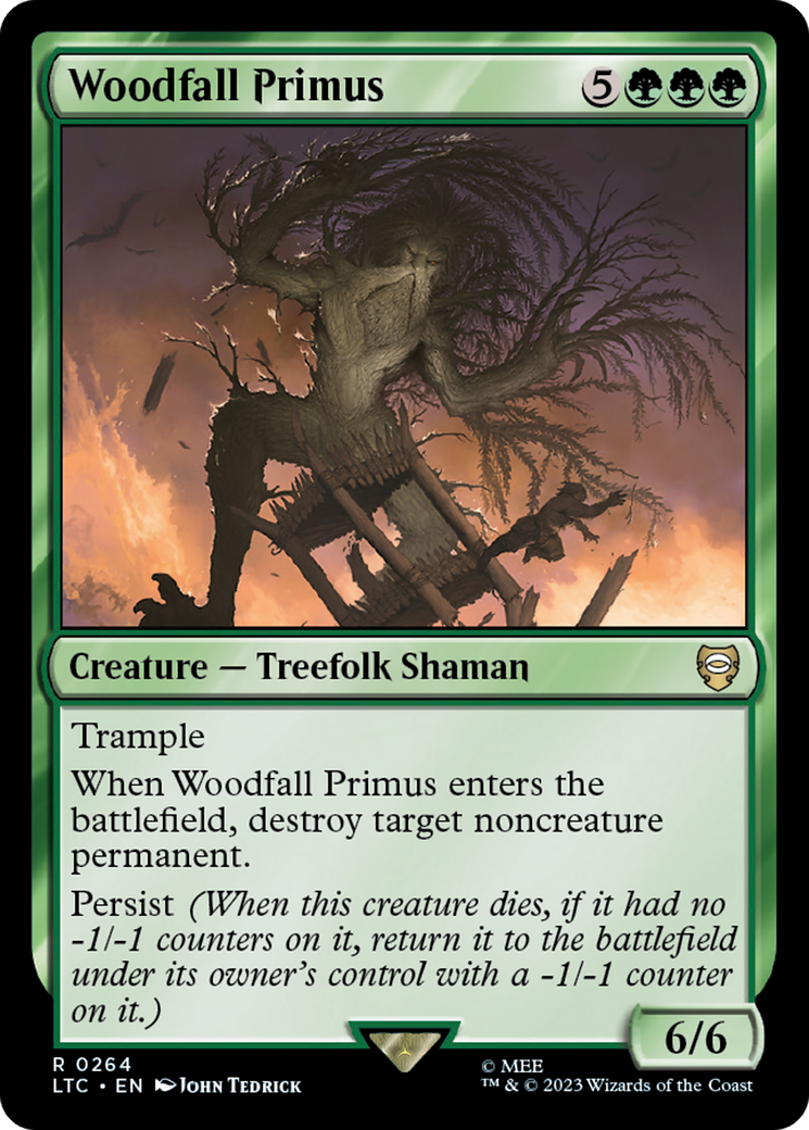 Woodfall Primus [The Lord of the Rings: Tales of Middle-Earth Commander] | Tables and Towers