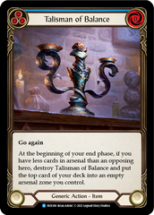 Talisman of Balance [EVR188] (Everfest)  1st Edition Cold Foil | Tables and Towers