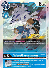 WereGarurumon [P-008] (Online Regional - Participant) [Promotional Cards] | Tables and Towers