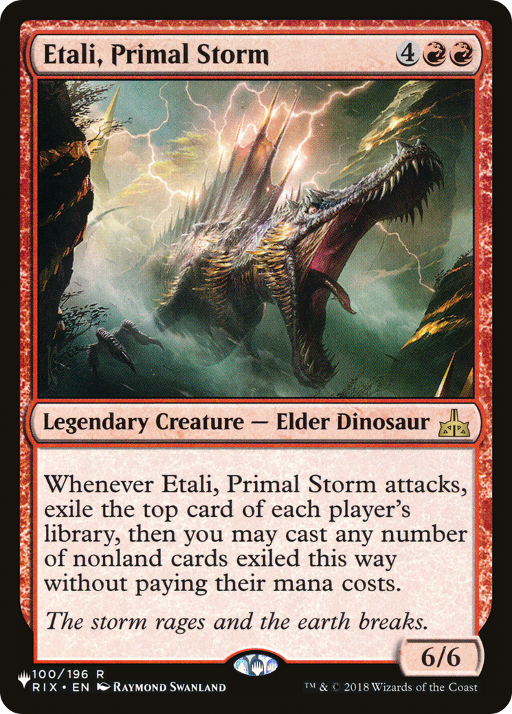 Etali, Primal Storm [The List] | Tables and Towers