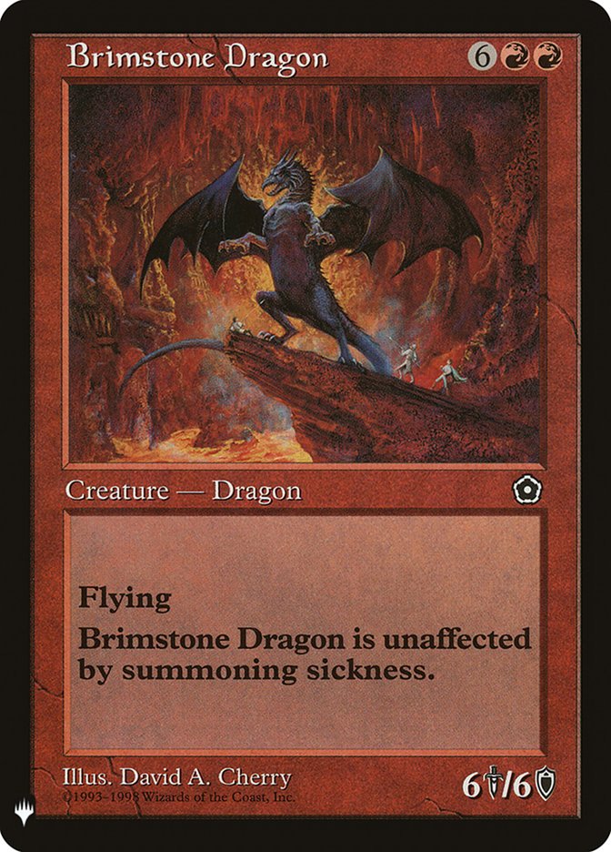 Brimstone Dragon [Mystery Booster] | Tables and Towers