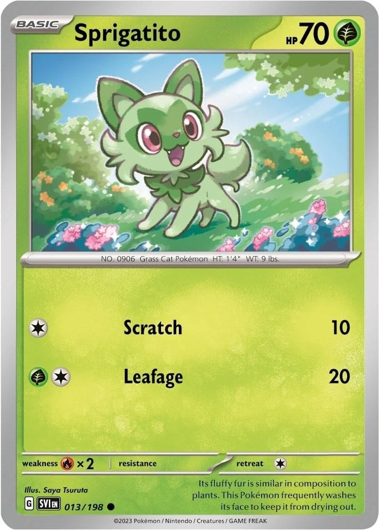 Sprigatito (013/198) (Paldea Collection) [Scarlet & Violet: Base Set] | Tables and Towers