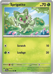 Sprigatito (013/198) (Paldea Collection) [Scarlet & Violet: Base Set] | Tables and Towers