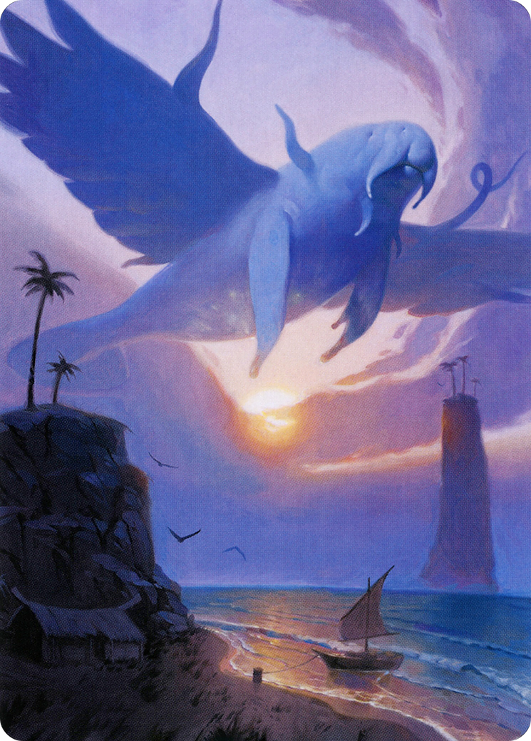 Aeromoeba Art Card [Modern Horizons 2 Art Series] | Tables and Towers