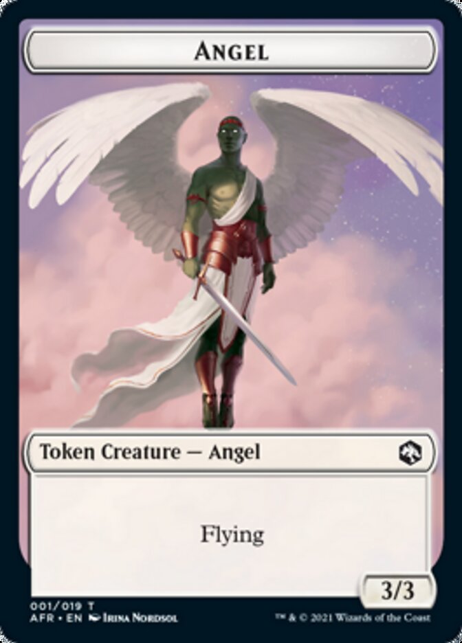 Angel Token [Dungeons & Dragons: Adventures in the Forgotten Realms Tokens] | Tables and Towers