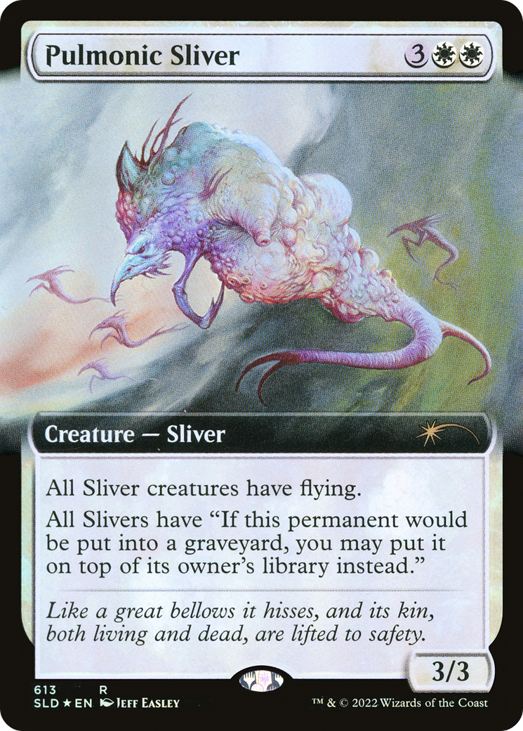 Pulmonic Sliver (Extended Art) [Secret Lair Drop Promos] | Tables and Towers