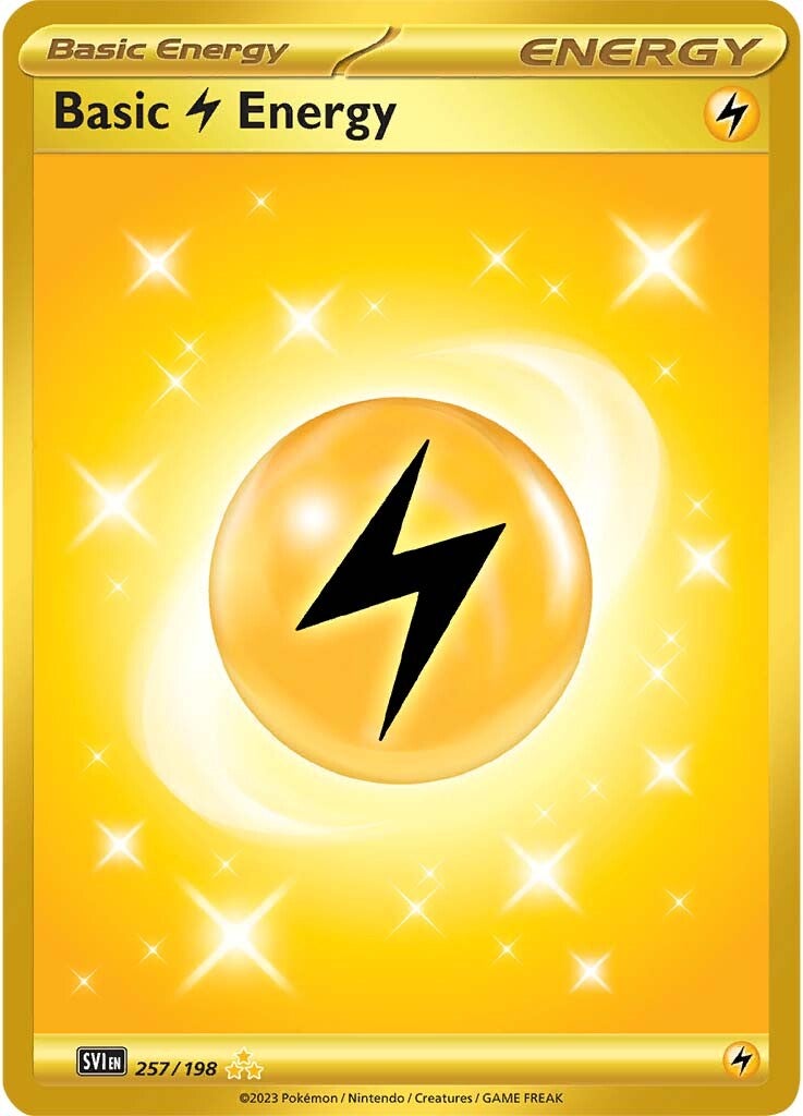 Lightning Energy (257/198) [Scarlet & Violet: Base Set] | Tables and Towers