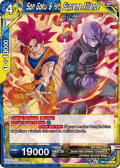 Son Goku & Hit, Supreme Alliance (Event Pack 08) (BT10-145) [Tournament Promotion Cards] | Tables and Towers