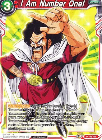 I Am Number One! (Power Booster: World Martial Arts Tournament) (P-146) [Promotion Cards] | Tables and Towers